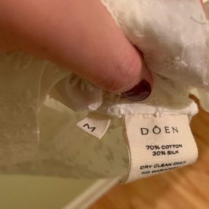 Doen Tops - Doen Jane blouse. White eyelet. Size medium. Doen Tops - Doen Jane blouse. White eyelet. Size medium.